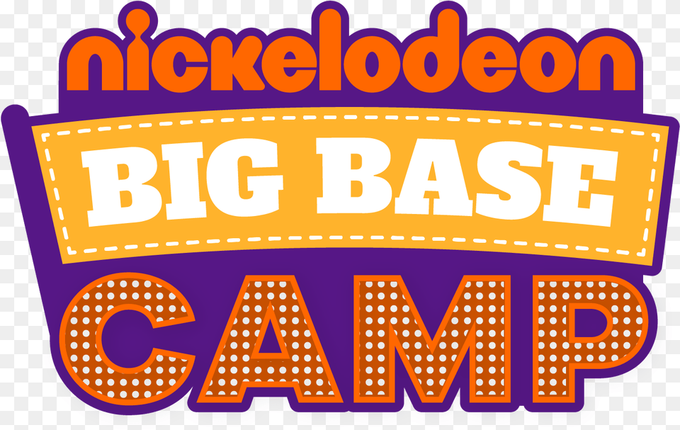 Nickelodeon Big Base Camp Logo, Circus, Leisure Activities, First Aid, Text Free Png