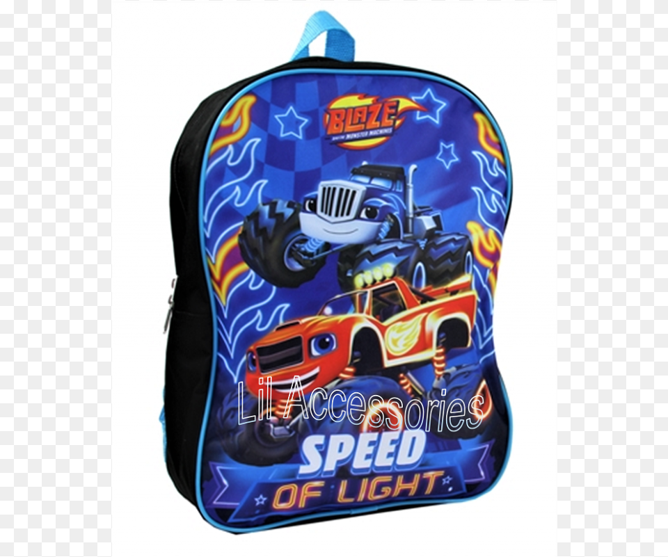 Nickelodeon Blaze And The Monster Machine 15quot School, Backpack, Bag, Wheel Free Png