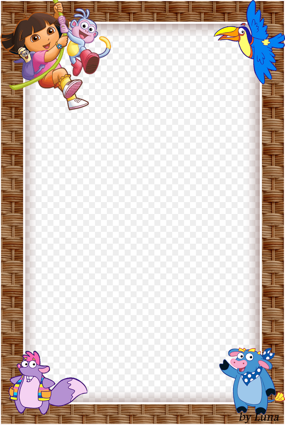 Nickelodeon Dora The Explorer Removable Decals Single, Baby, Person, Animal, Bird Png Image