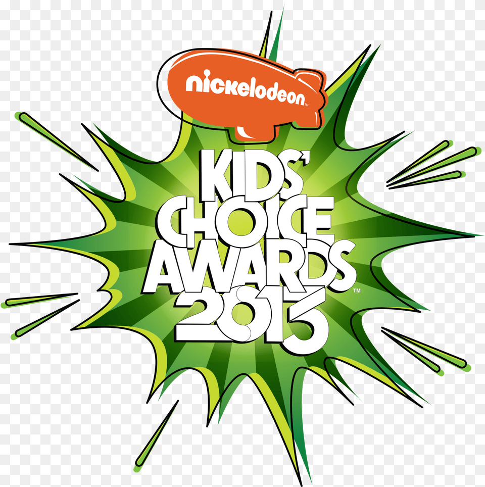 Nickelodeon Kids Choice Awards Logo History, Green, Advertisement, Art, Graphics Png
