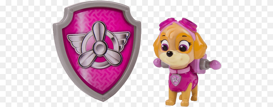 Nickelodeon Paw Patrol Paw Patrol Skye Action Pack, Armor, Toy, Shield, Disk Png Image