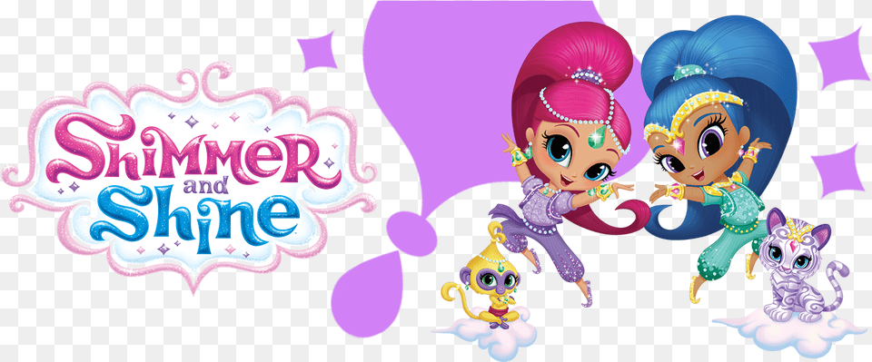Nickelodeon Shimmer Amp Shine Dolls Shimmer And Shine Background, Art, Graphics, Person, Figurine Free Png