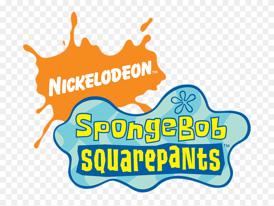 Nickelodeon Spongebob Squarepants Logo, Advertisement, Poster, Water, Outdoors Free Png