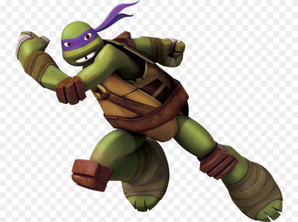 Nickelodeon Teenage Mutant Ninja Turtles Donatello, Toy, Robot, Cartoon Free Png