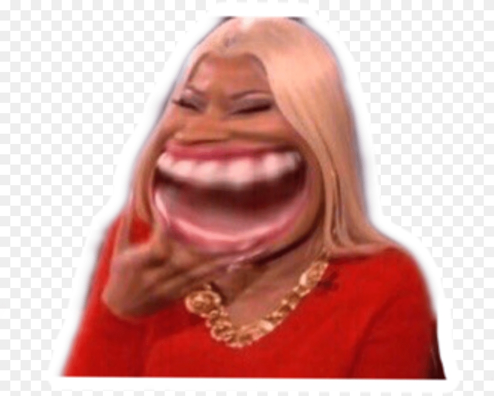 Nicki Dank Tea Reaction Freetoedit Free Transparent Png