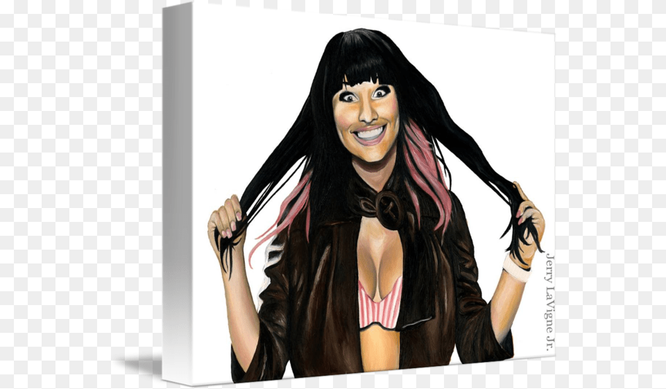 Nicki Minaj By Jerry La Vigne Jr Nicki Minaj 5 Star Chick, Adult, Publication, Person, Female Png