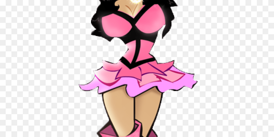 Nicki Minaj Clipart Minaj Cartoon, Clothing, Costume, Person, Dancing Free Png Download