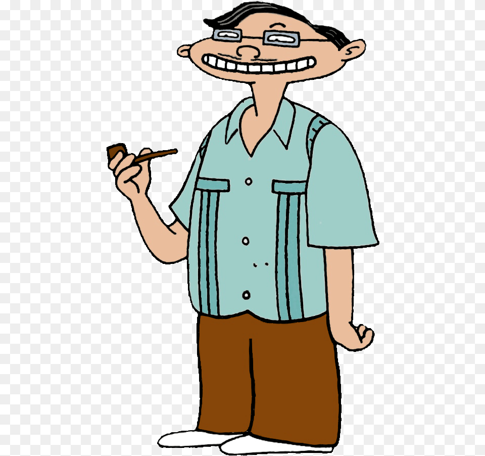 Nickipedia Hey Arnold Mr Hyunh, Clothing, Hat, Person, Shorts Free Png