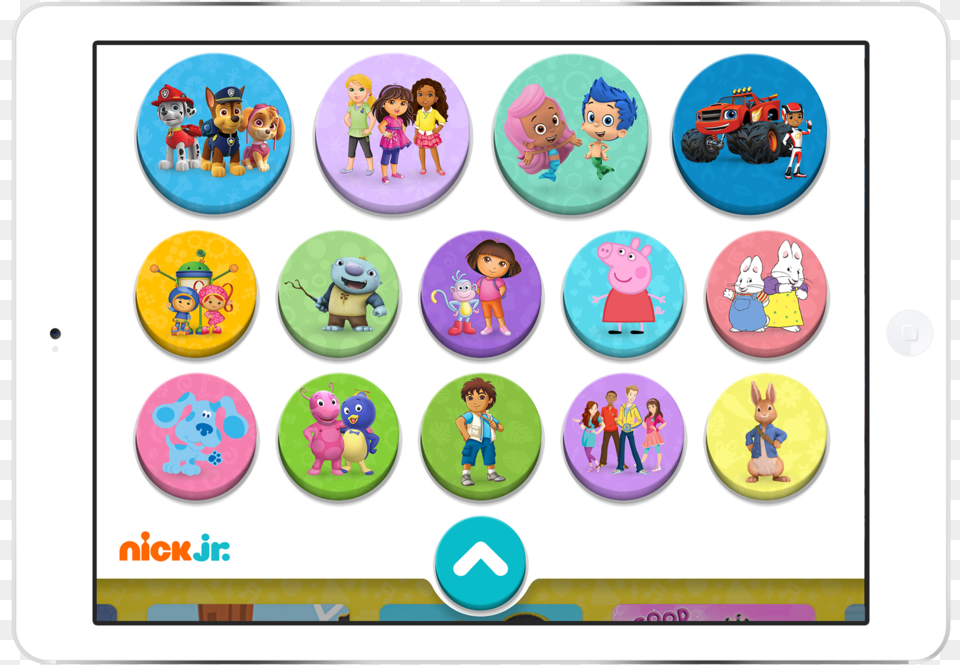 Nickjr App Ipad 05 Icon Red Social Media Flat, Person, Baby, Face, Head Free Png