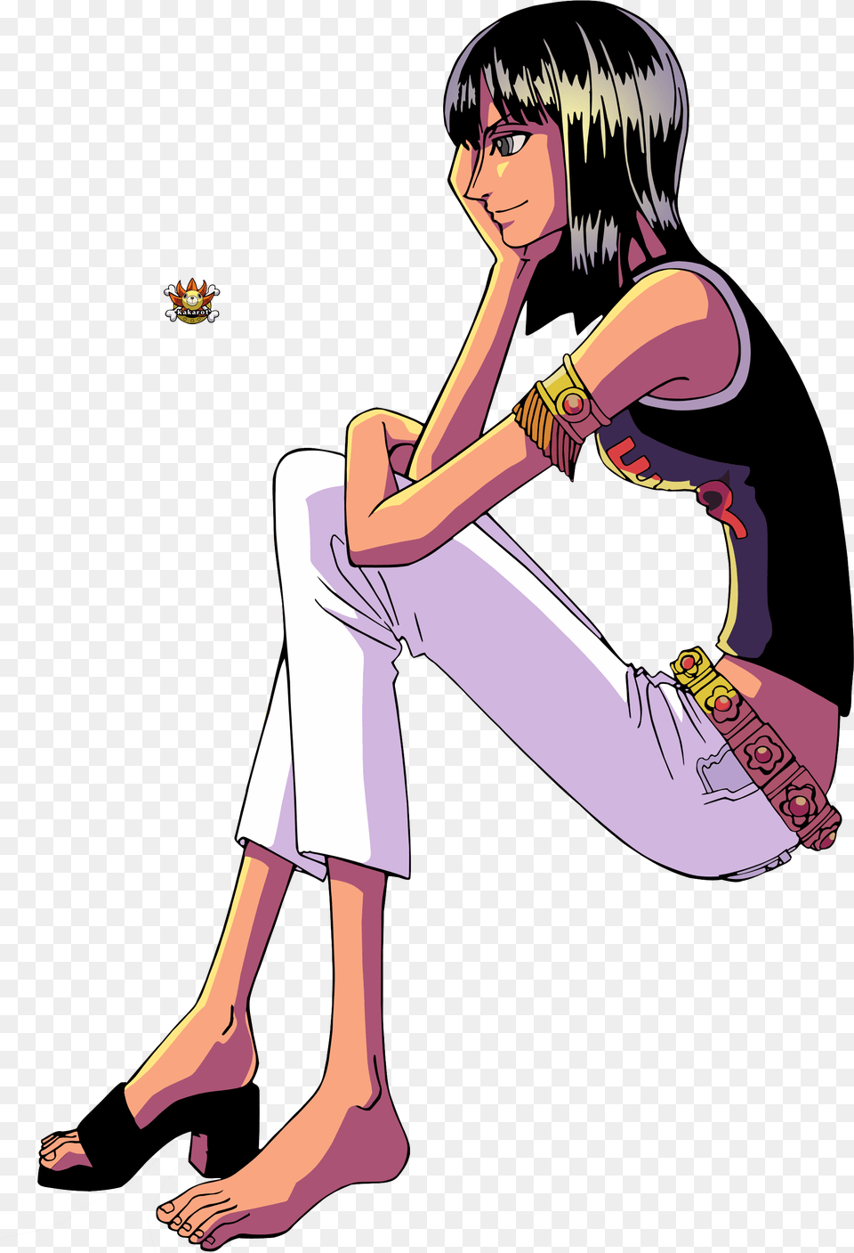 Nico Robin Render By Selim55 Robin One Piece Early, Publication, Book, Comics, Footwear Png Image