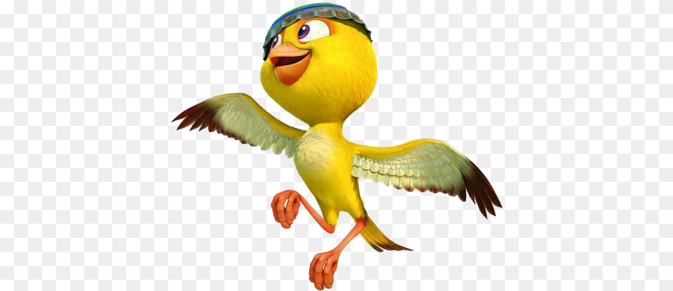 Nico The Canary Bird Flying Image, Animal, Beak Png