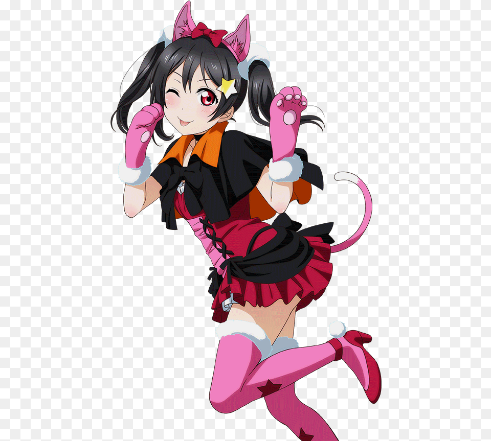 Nico Yazawa Love Live Dancing Stars On Me Cards, Book, Comics, Publication, Baby Png