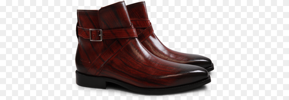 Nicolas 6 Red Shade U0026 Lines Brown Hrs Melvin Hamilton Boot, Clothing, Footwear, Shoe Free Png Download