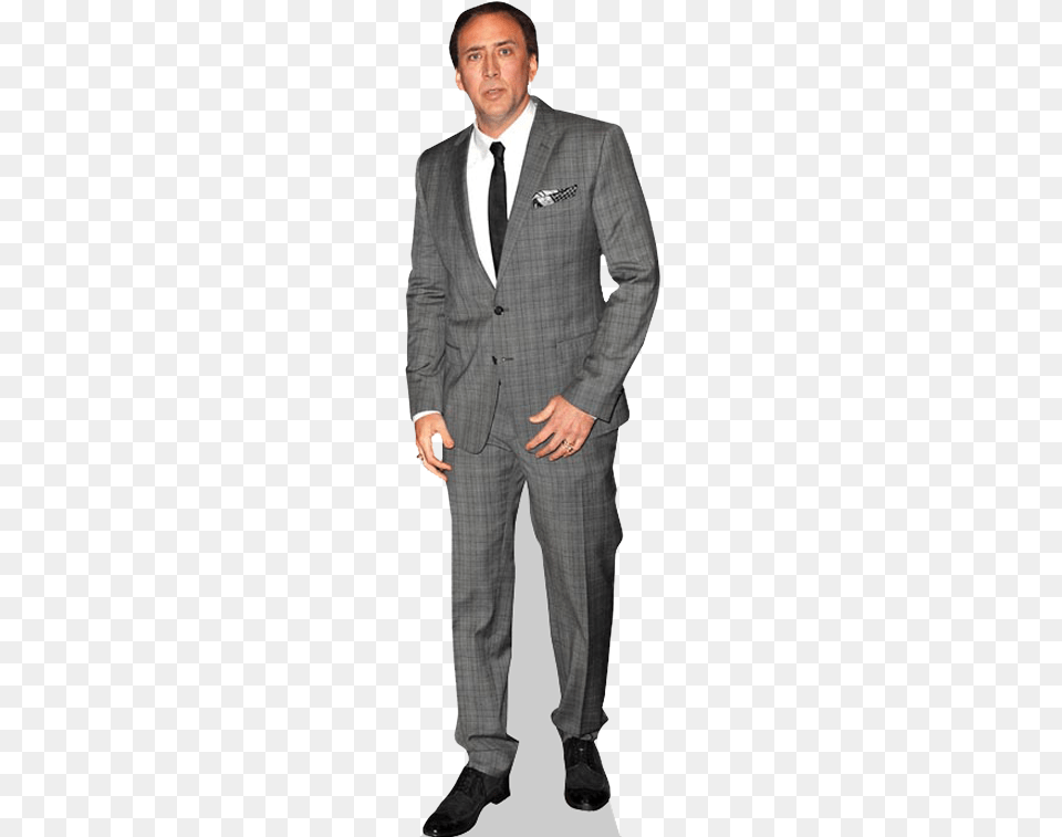 Nicolas Cage Cardboard Cutout, Tuxedo, Suit, Clothing, Formal Wear Png