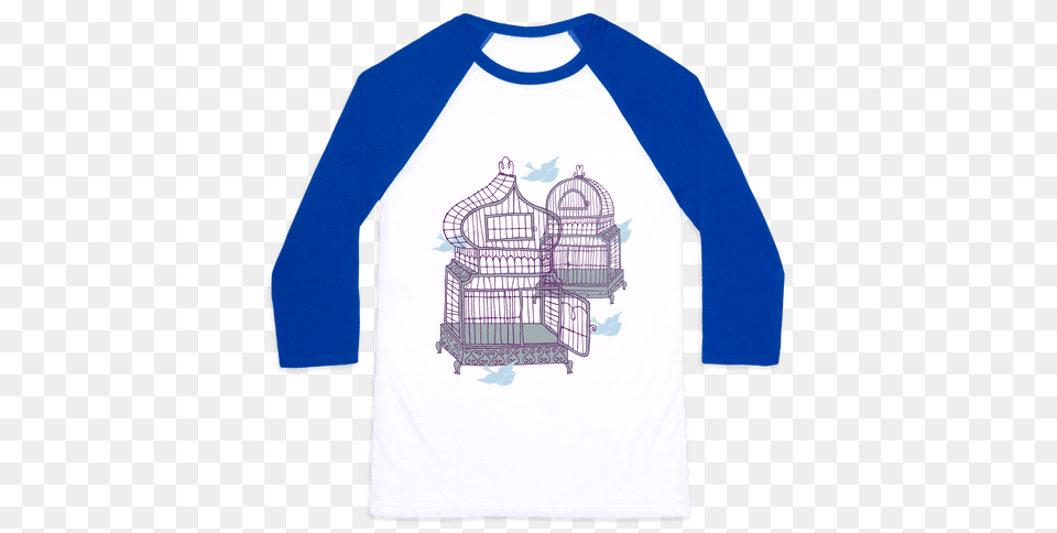 Nicolas Cage Cute Birdcage Baseball Tees Lookhuman, Clothing, Long Sleeve, Sleeve, Furniture Free Png Download