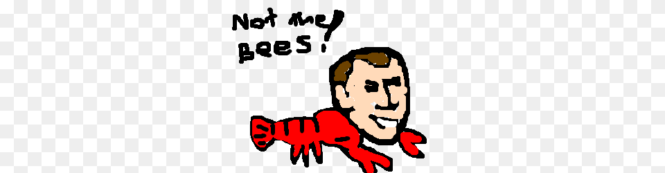 Nicolas Cage Has A Lobsters Body, Baby, Person, Face, Head Png Image