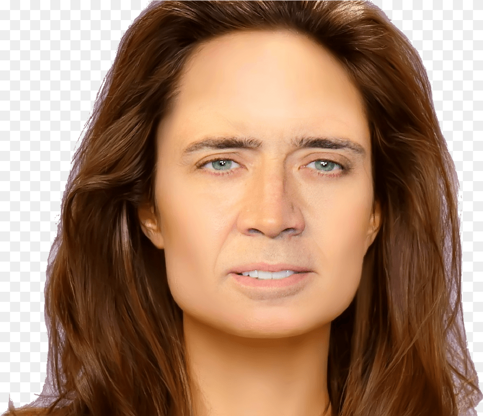 Nicolas Cage Meme Face Clip Library Library, Adult, Portrait, Photography, Person Free Png Download