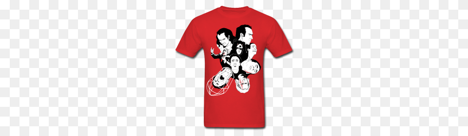 Nicolas Cage T Shirt On The Hunt, Clothing, T-shirt, Baby, Person Png