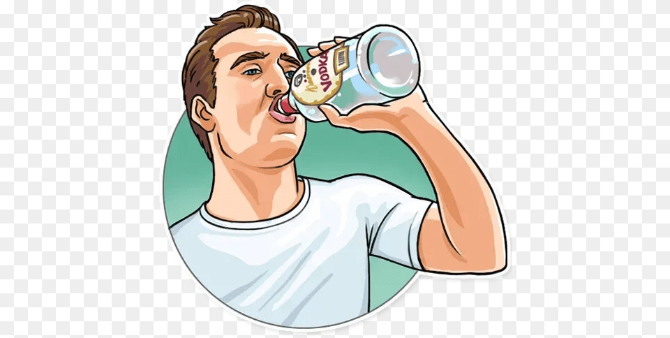 Nicolas Cage Whatsapp Stickers Stickers Cloud Drinking, Adult, Man, Male, Person Png Image