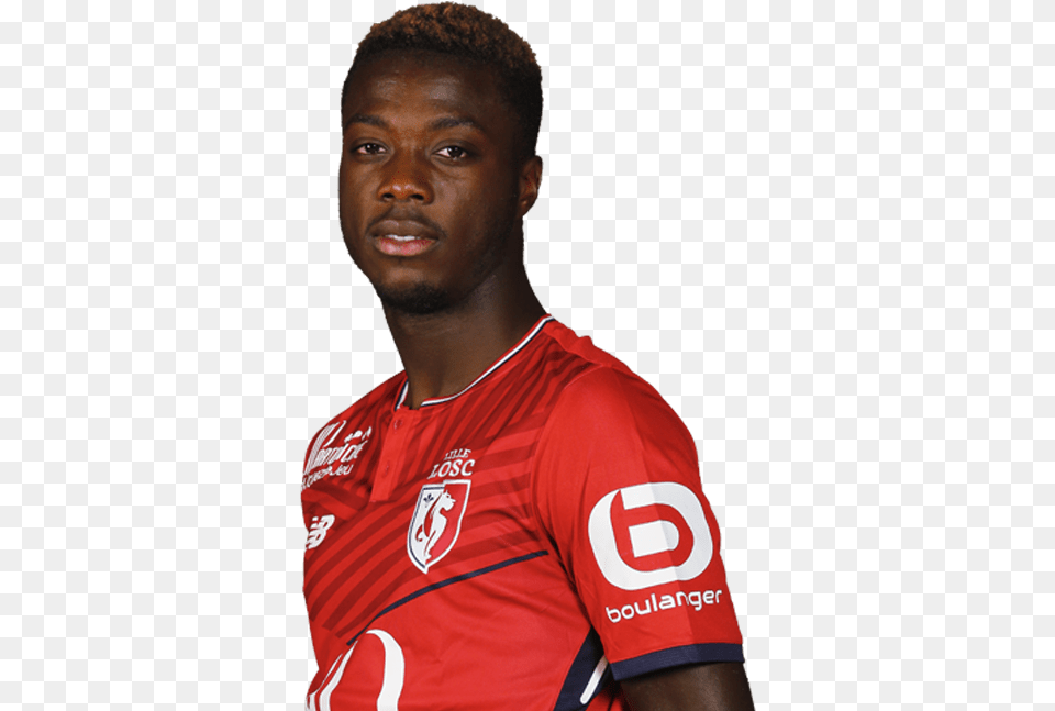 Nicolas Pepe Untold Stories And Net Worth Nicolas Pp, Shirt, Body Part, Clothing, Face Free Png Download