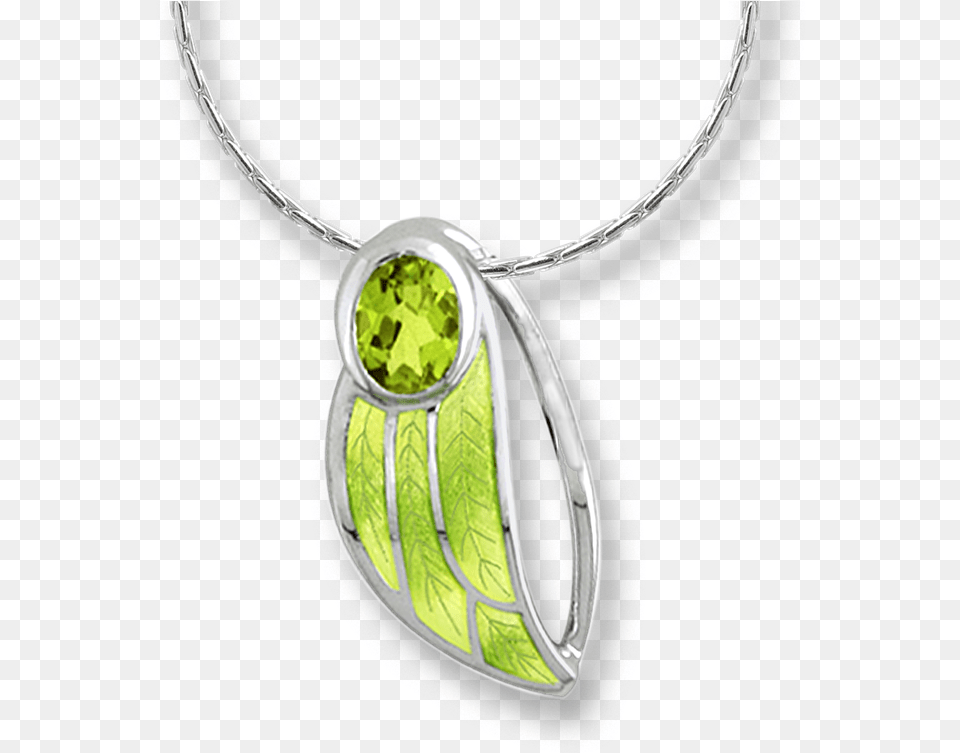 Nicole Barr Designs Sterling Silver Contoured Leaf Locket, Accessories, Pendant, Jewelry, Necklace Png Image