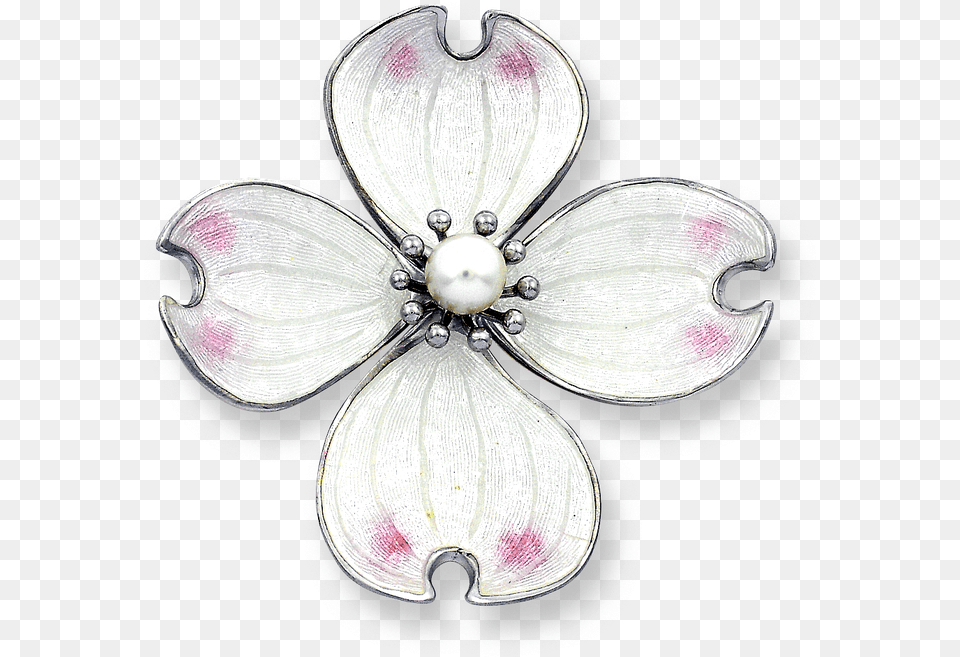 Nicole Barr Designs Sterling Silver Dogwood Brooch White Nicole Barr Designs Sterling Silver Dogwood Brooch, Accessories, Jewelry, Chandelier, Lamp Png Image