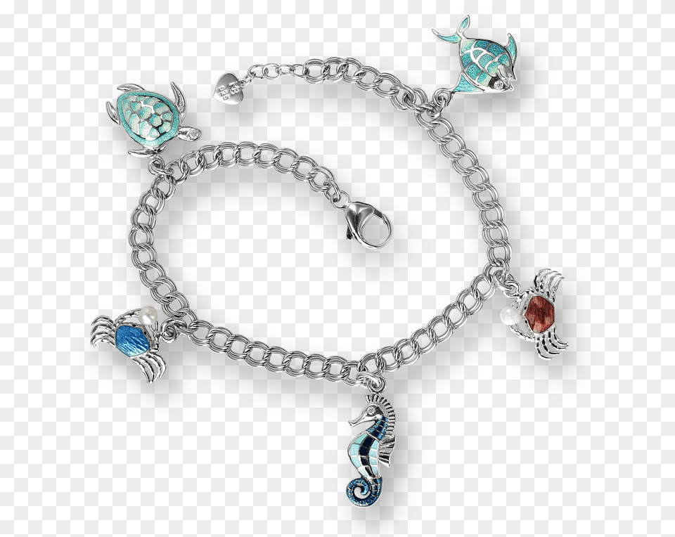 Nicole Barr Designs Sterling Silver Ocean Treasures Tormoznoj Disk Na Velosiped, Accessories, Bracelet, Jewelry, Necklace Free Png Download