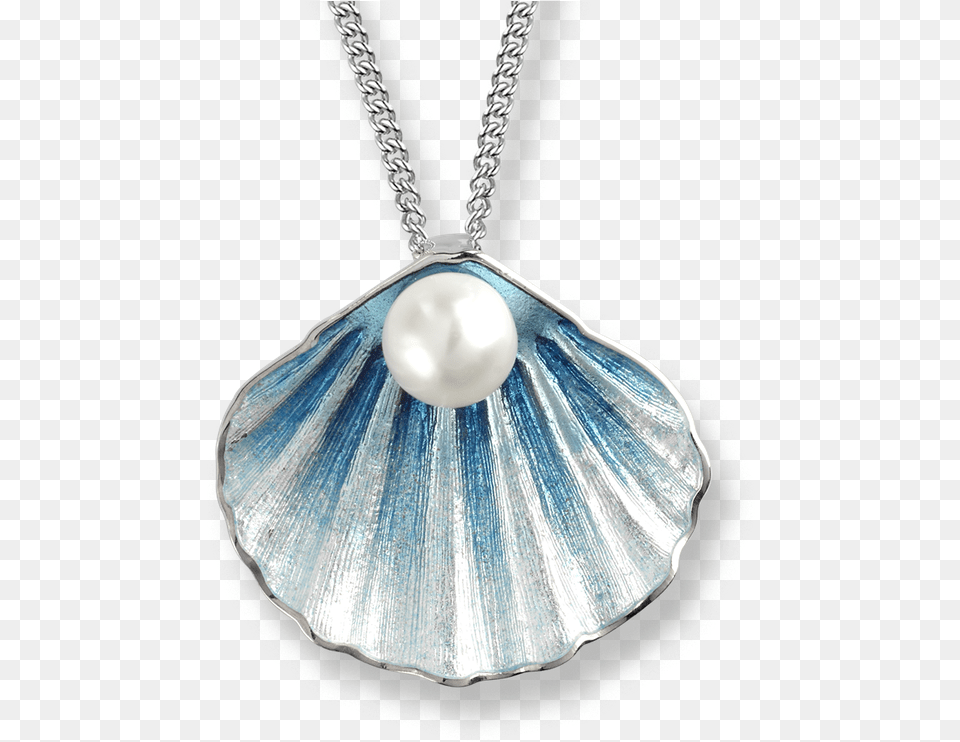 Nicole Barr Designs Sterling Silver Shell Necklace Shell Necklace With Pearls, Accessories, Jewelry, Pendant, Locket Png Image