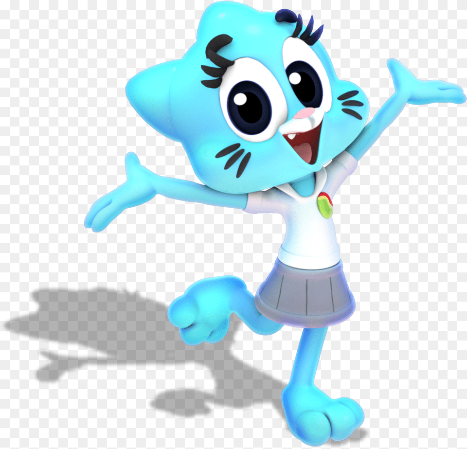 Nicole Watterson From Amazing World Of Gumball Tawog Nicole, Toy Free Png