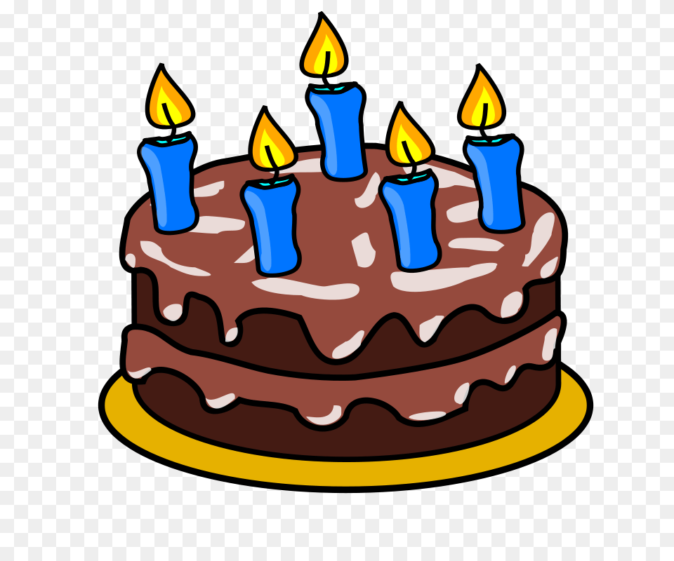 Nicubunu Chocolate Birthday Cake, Birthday Cake, Cream, Dessert, Food Free Png Download