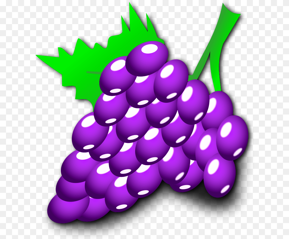 Nicubunu Grapes Image Grapes Animation, Food, Fruit, Plant, Produce Free Png Download