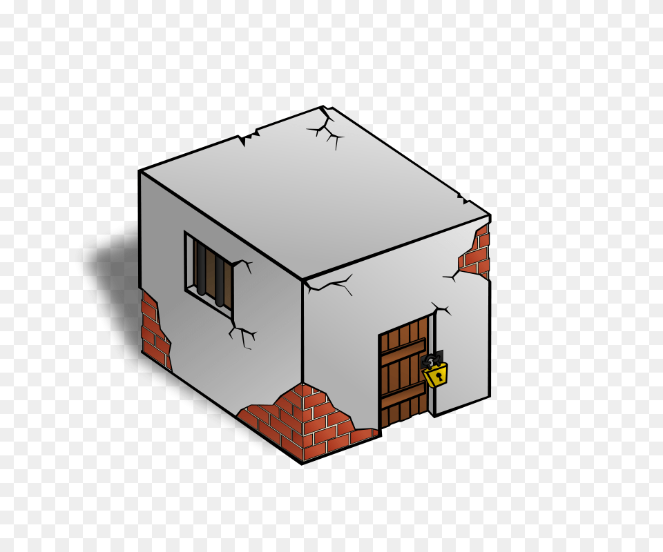 Nicubunu Rpg Map Symbols Jailhouse, Architecture, Building, Countryside, Hut Png