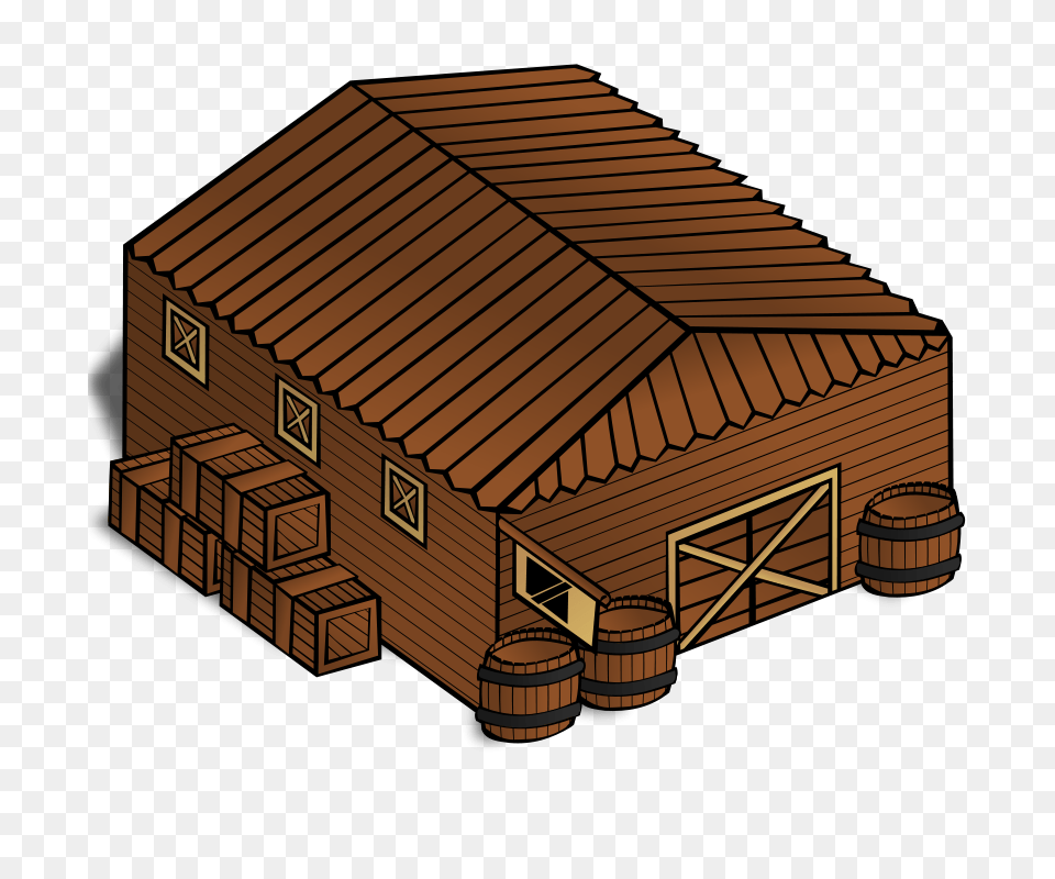 Nicubunu Rpg Map Symbols Warehouse, Wood, Housing, Architecture, Building Free Png Download