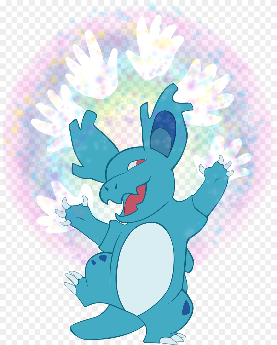 Nidorina Used Helping Hands Game Art Hq Pokemon Art Cartoon, Book, Comics, Publication, Graphics Free Transparent Png