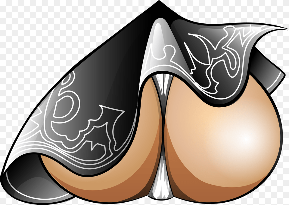 Nier Automata 2b Booty Heart Stickers Drawing, Animal, Clam, Seashell, Food Free Png Download