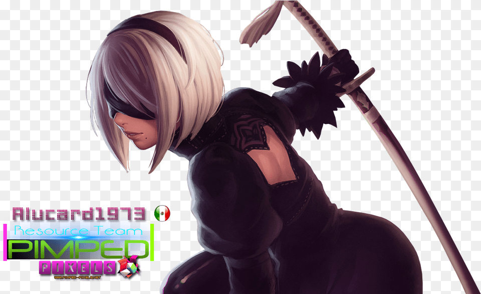 Nier Automata 2b Hd, Adult, Person, Woman, Female Free Png