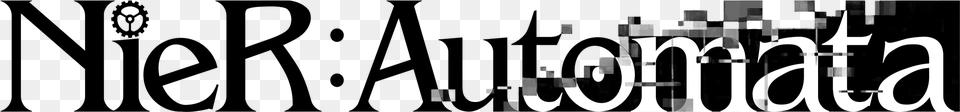 Nier Automata Logo Calligraphy, Text Png