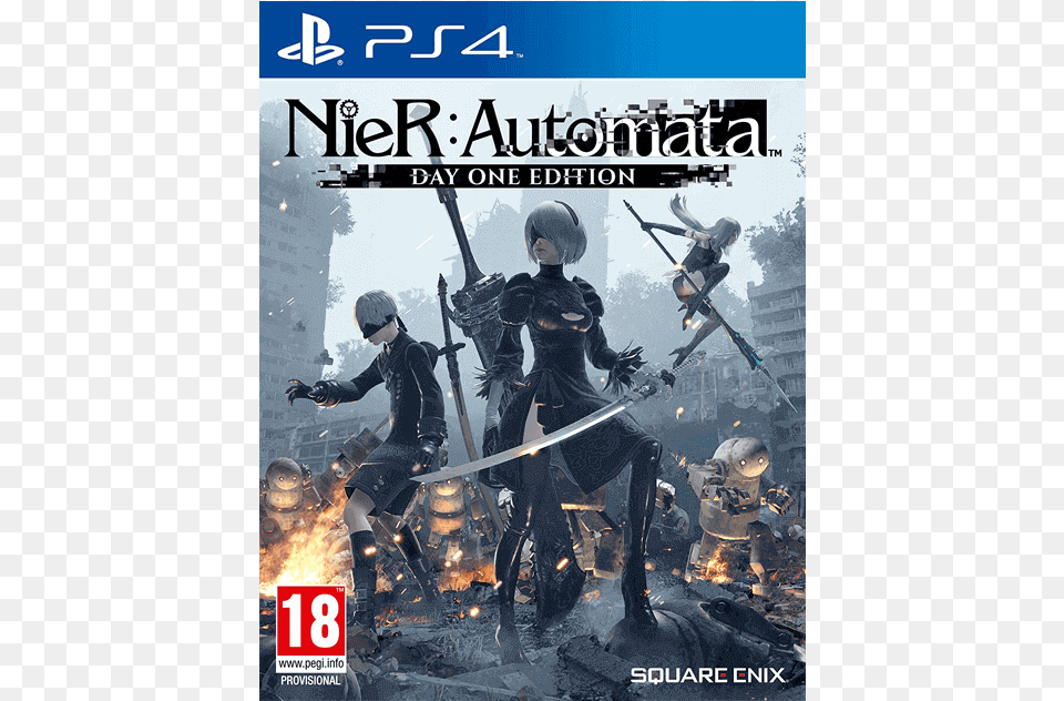 Nier Automata One Day Edition, Advertisement, Poster, Adult, Person Free Png Download