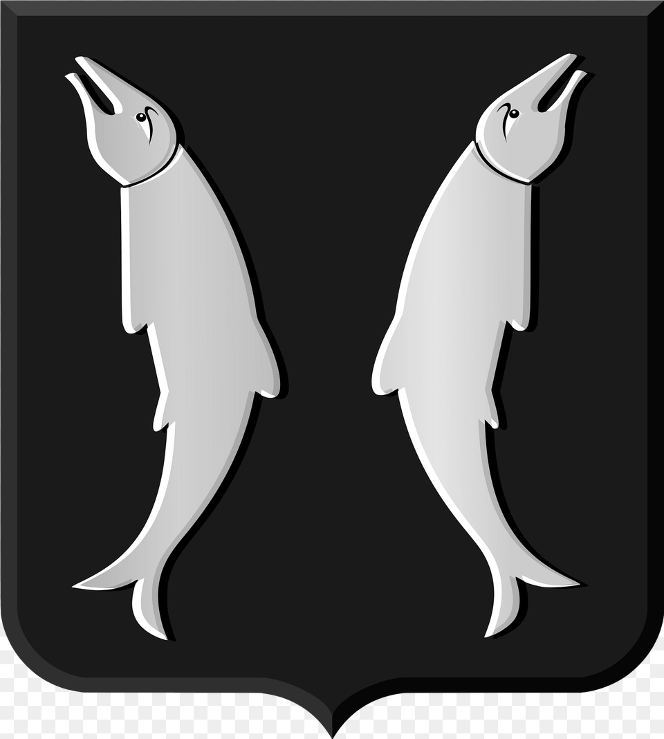Nieuwvliet Heerlijkheidswapen Clipart, Animal, Sea Life, Fish, Shark Free Png
