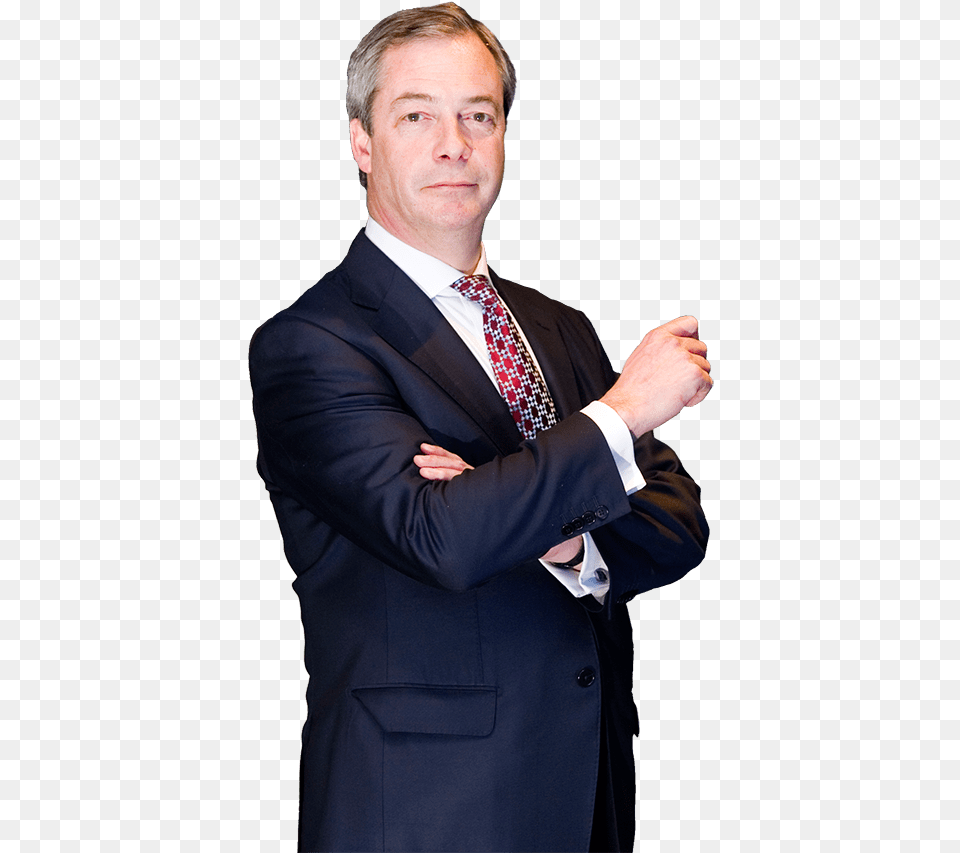 Nigel Farage Side View Democracy Only Works If The Losers Agree, Accessories, Man, Male, Suit Free Png