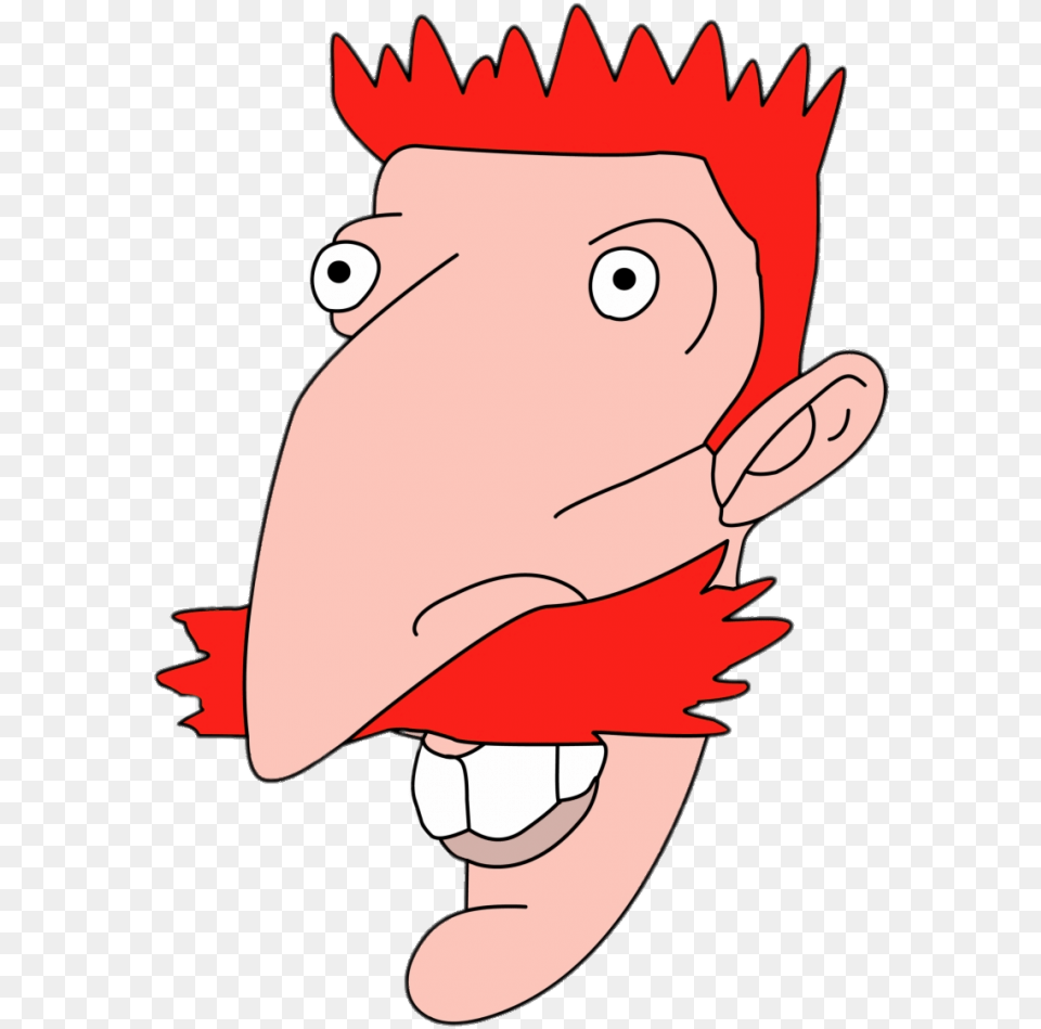 Nigel Thornberry Face, Baby, Person, Cartoon, Head Free Png