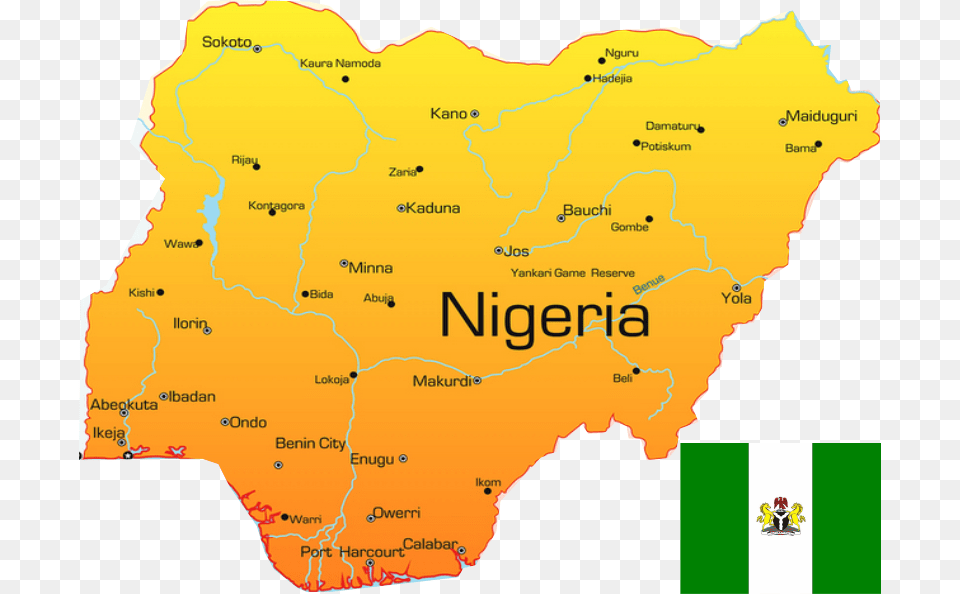 Nigeria 1 Nigeria City Nigeria Flag, Atlas, Chart, Diagram, Map Free Transparent Png