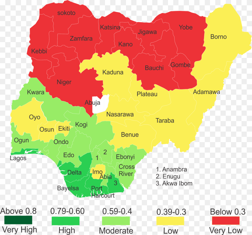 Nigeria Climate Map, Atlas, Chart, Diagram, Plot Free Png Download