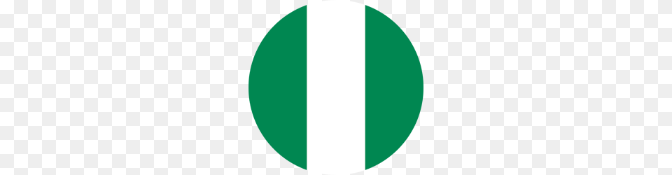 Nigeria Flag Clipart, Sphere, Disk, Logo Free Transparent Png