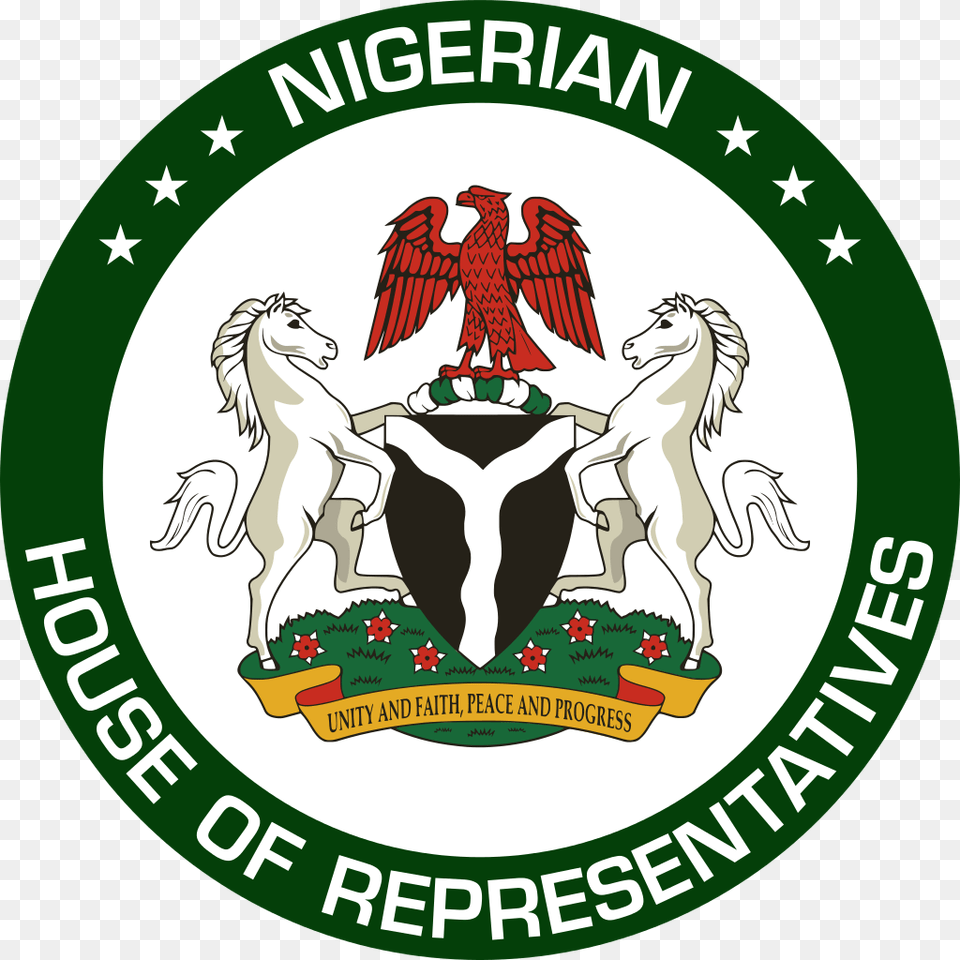 Nigeria House Of Representatives Logo, Symbol, Emblem, Animal, Bird Png