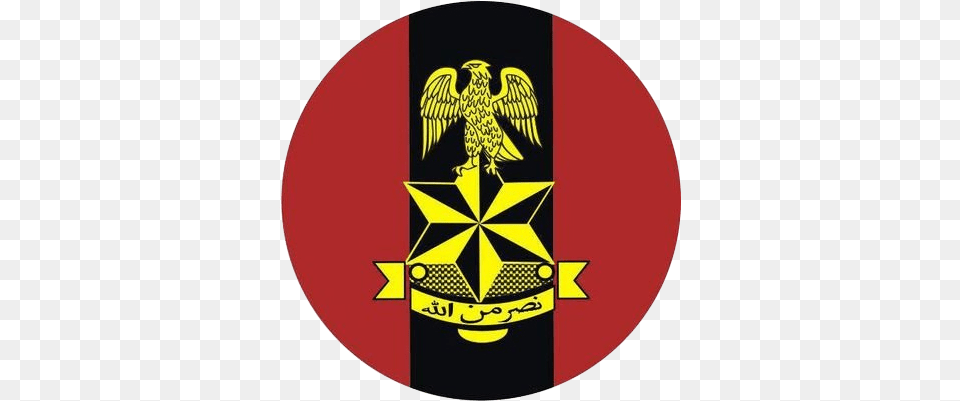 Nigerian Army Logo With Correct Nigerian Army 79 Date, Emblem, Symbol, Disk Free Transparent Png