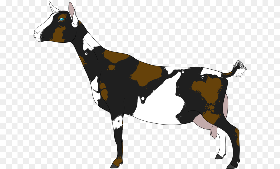 Nigerian Dwarf Goat Clipart 2 By Sharon Nigerian Dwarf Goat Outline, Livestock, Animal, Mammal, Baby Free Transparent Png