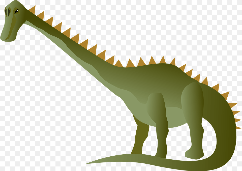 Nigersaurus Dinosaur Clipart, Animal, Reptile, T-rex Png Image