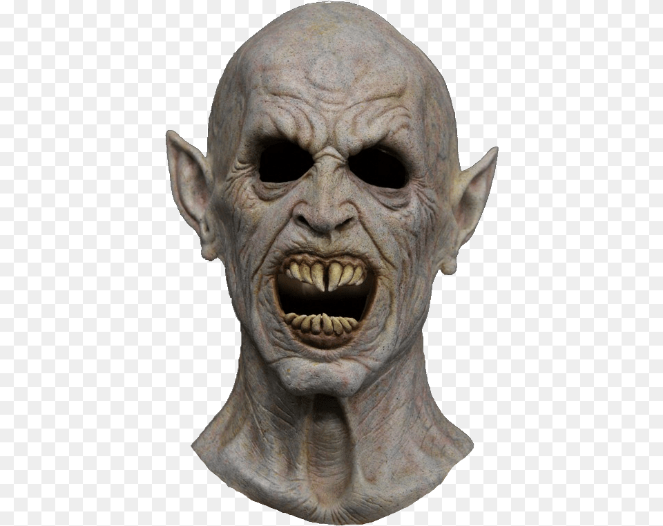 Night Creature Latex Horror Vampire Mask Vampire Mask, Alien, Adult, Male, Man Free Png Download