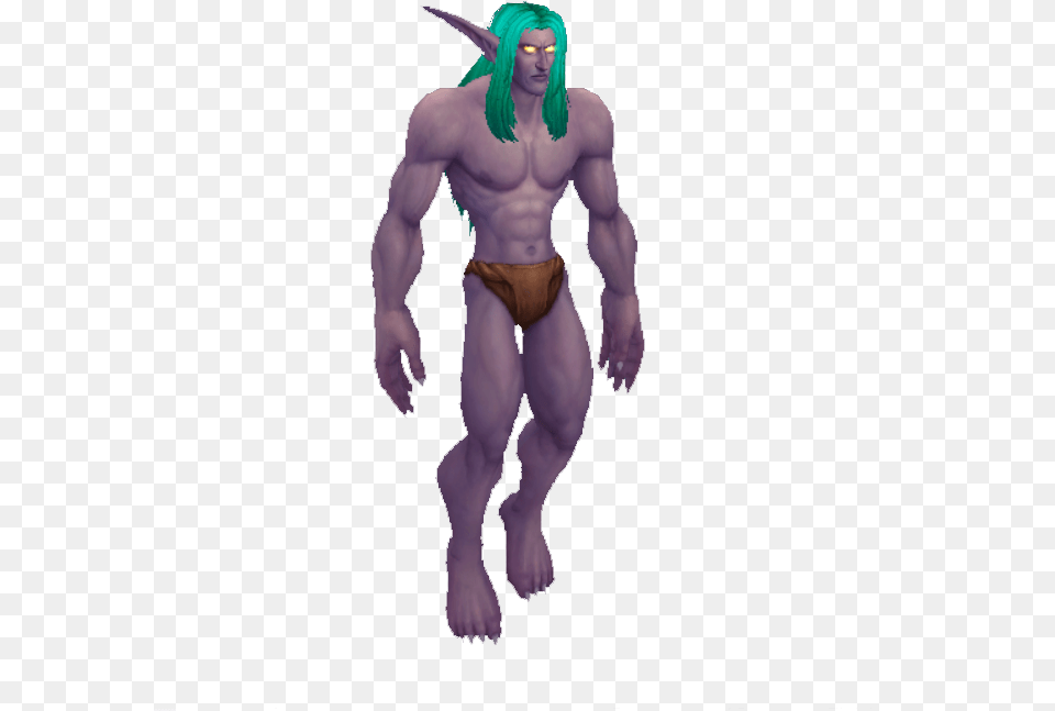 Night Elf Night Elf Warcraft Male, Adult, Man, Person, Alien Free Png Download